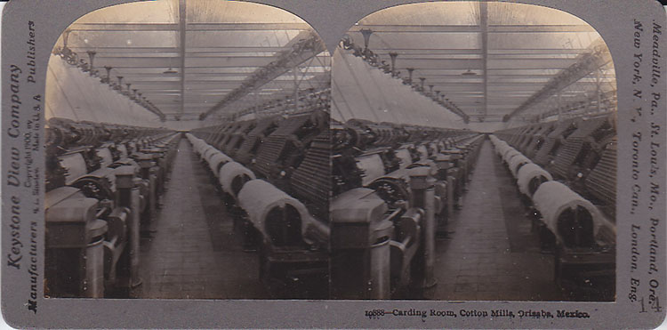 Cotton Mills Orizaba Mexico